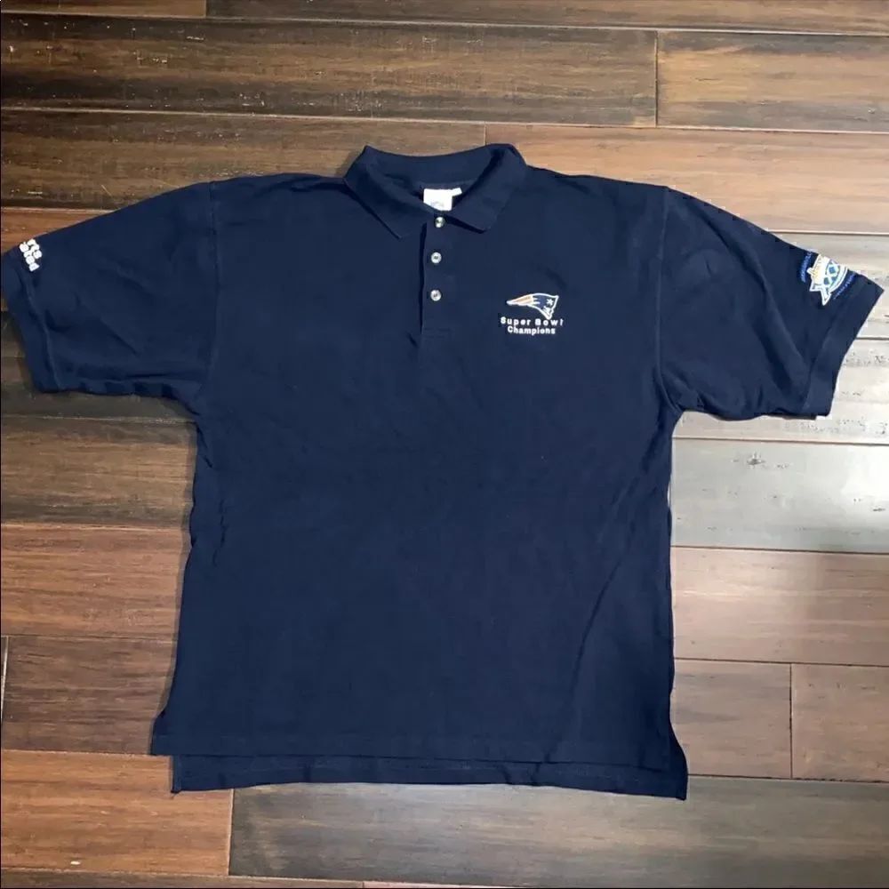NFL Patriots Superbowl Polo 2006